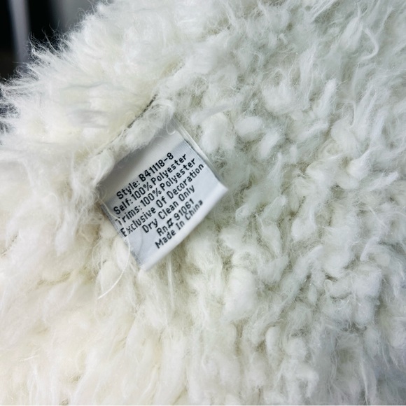 Johnny Was BIYA Halmstad Multi Patterned Embroidered Coat w/ Faux Fur & Suede L - Picture 13 of 14